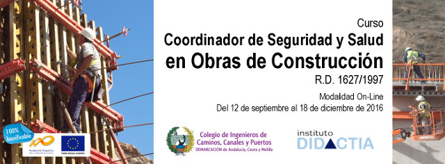 IDidactia. Curso de “Coordinador de Seguridad y Salud en Obras de Construcción”