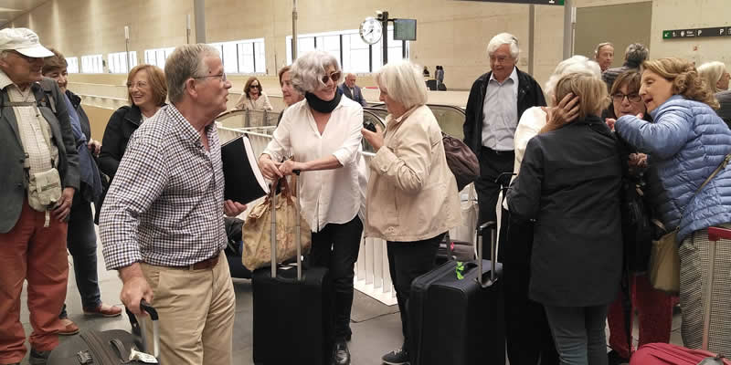 Teruel y Zaragoza se brindan a los pasos de los ingenieros de caminos de Sevilla