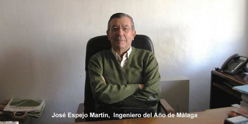 José Espejo Martín, director y fundador de TECPLAN, Ingeniero del Año de Málaga