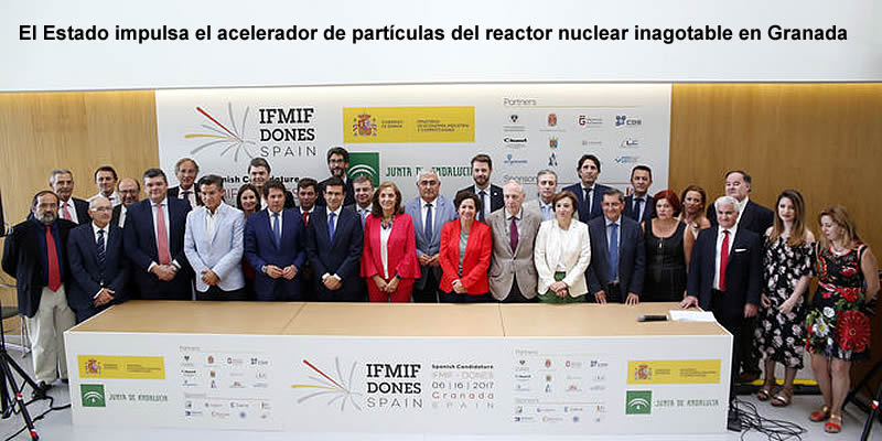El Estado impulsa que Granada albergue el acelerador de partículas del reactor nuclear inagotable
