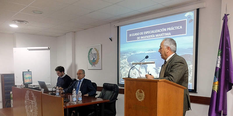 El Presidente del Puerto de Algeciras abre la 9ª edición de los Cursos de Ingeniería Marítima