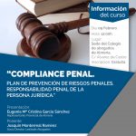 Almería. Jornada "Compliance Penal. Plan de Prevención de Riesgos Jurídicos. Responsabilidad Penal de la Persona Jurídica"