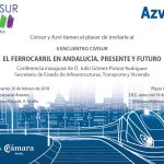 Sevilla. II Encuentro Civisur "El Ferrocarril en Andalucía. Presente y Futuro"