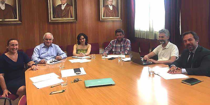El Colegio y la ETSICCP de Granada ponen al día sus acuerdos y refuerzan su colaboración