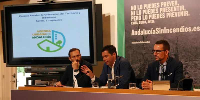 Medio Ambiente presente a la CAOTU, en la que se integra el Colegio, la Agenda Urbana de Andalucía