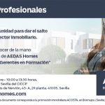 Sevilla. Jornadas profesionales "Oportunidades laborales en el sector inmobiliario" - CANCELADA