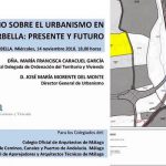 Marbella. Coloquio sobre "El Urbanismo en Marbella: presente y futuro"
