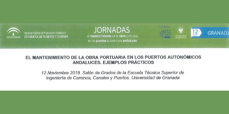 Granada. Jornada «El mantenimiento de la obra portuaria en los puertos autonómicos andaluces»
