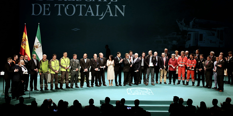 Distinción Honorífica en las Medallas de Andalucía 2019 por la participación en el equipo de rescate de Julen en Totalán