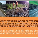 Jornada Técnica "Consolidación y estabilización de terrenos mediante inyección de resinas expansivas en obras civiles"
