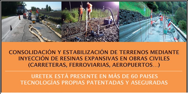 Jornada Técnica «Consolidación y estabilización de terrenos mediante inyección de resinas expansivas en obras civiles»
