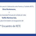 Cádiz. 32º Encuentro de RETE, Seminario y Forúm