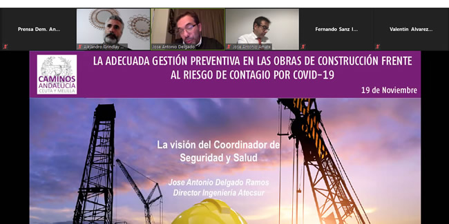Video y Texto resumen de la jornada: «La adecuada gestión preventiva en las obras de construcción frente al riesgo de contagio por COVID-19»