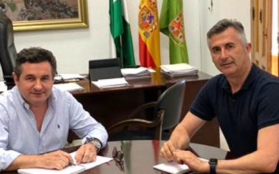 Ramón Carpena afianza la colaboración del Colegio con el área de Infraestructuras de la Diputación de Jaén