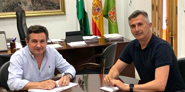 Ramón Carpena afianza la colaboración del Colegio con el área de Infraestructuras de la Diputación de Jaén