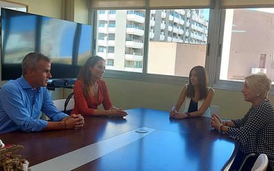 El Colegio ofrece a la nueva Delegada Territorial de Fomento en Almería su colaboración y apoyo para sacar adelante proyectos en la provincia