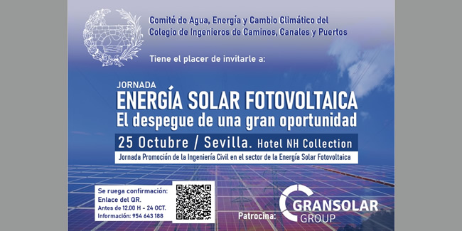 Jornada "Energía Solar Fotovoltaica. El despegue de una gran oportunidad"