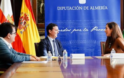 Colegio y Diputación de Almería trazan nuevas líneas de cooperación en los proyectos en la provincia