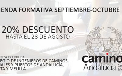 Oferta formativa para la vuelta de las vacaciones con descuentos en agosto