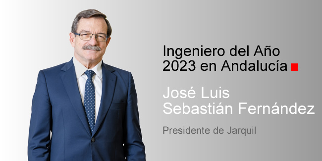 José Luis Sebastián Fernández, presidente de Jarquil, elegido Ingeniero del Año 2023 en Andalucía