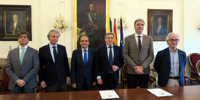 La Autoridad Portuaria de Sevilla firma un convenio de visado con el Colegio que refuerza la competitividad y seguridad en sus proyectos y obras