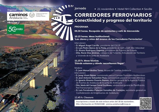 Jornada “Corredores Ferroviarios: Conectividad y Progreso del Territorio”