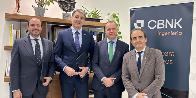 El Decano de Andalucía firma un convenio de colaboración con CBNK Banco Ingeniería – Banco Caminos