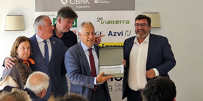 Premio ‘Puente de la Constitución de 1812’ a Gregorio Gómez Pina por su huella en la Ingeniería de Cádiz