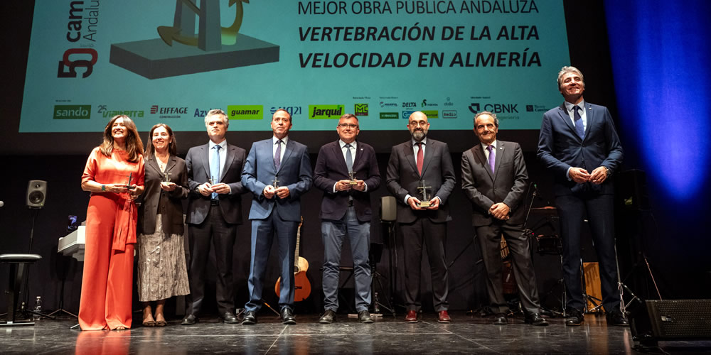 La alta velocidad en Almería, premiada por el Colegio de Ingenieros de Caminos por abrir la provincia a toda Europa