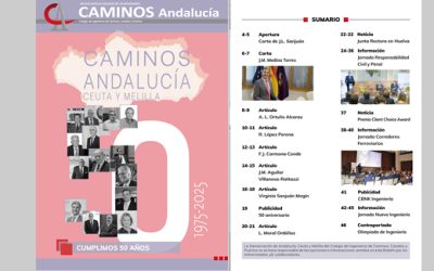 Disponible la revista de Caminos Andalucía · ESPECIAL 50 ANIVERSARIO