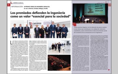 Disponible la revista de Caminos Andalucía · ESPECIAL Excelencia en la Ingeniería andaluza