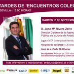 Tardes de ‘Encuentros Colegiales’ | Encuentro con el Director Gerente de la AOPJA