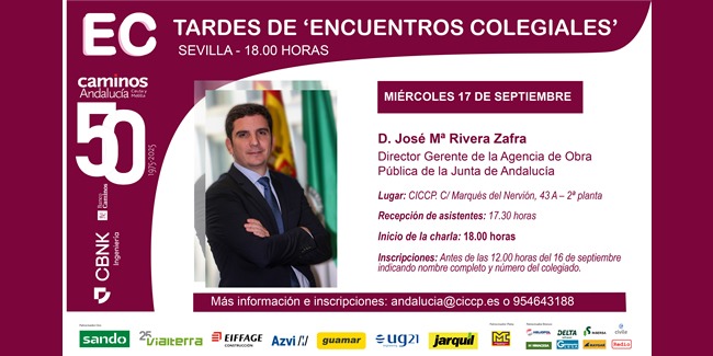 Tardes de ‘Encuentros Colegiales’ | Encuentro con el Director Gerente de la AOPJA