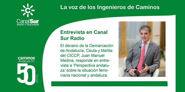 Juan Manuel Medina: “Andalucía necesita bastante inversión a corto, medio y largo plazo en infraestructuras ferroviarias”