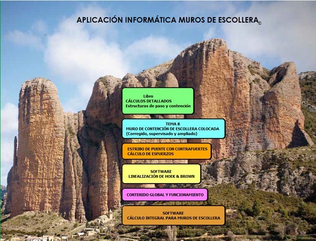 Nuevo Software para el Cálculo de Muros de Escollera y Estructuras de Contención