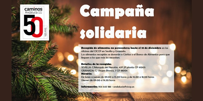 Campaña Solidaria: Recogida de alimentos no perecederos para su donación