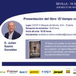 Presentación del libro de Julián Sastre: "El tiempo va a cambiar"