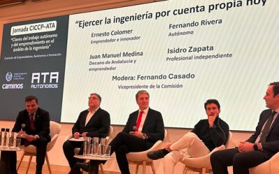 El Colegio refuerza el emprendimiento en ingeniería con una jornada dedicada al trabajo autónomo