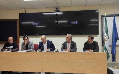 Nuestro vocal Marcos Martín entrega el primer premio del Concurso de Puentes en la ETSI de Sevilla