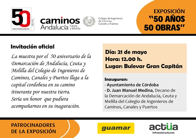 EXPOSICIÓN '50 AÑOS - 50 OBRAS' en Córdoba