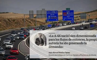 El decano de Caminos Andalucía defiende que la A-44 «nació bien dimensionada» y atribuye los atascos al crecimiento de la Costa