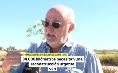 El decano alerta en Antena 3 sobre la falta de mantenimiento en las carreteras