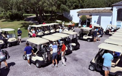 Un centenar de compañeros se dan cita en Cádiz para el tradicional torneo de Golf Caminos Andalucía