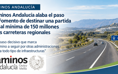 Caminos Andalucía alaba el paso de Fomento de destinar una partida anual mínima de 150 millones a las carreteras regionales