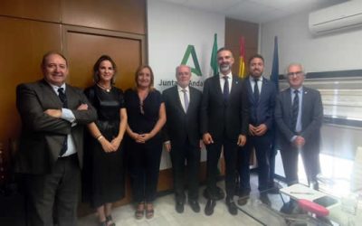 El Colegio estrecha su colaboración con la Consejería de Agricultura, Pesca, Agua y Desarrollo Rural
